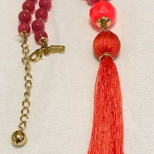 Kate Spade Swing of Things Long Tassels Necklace